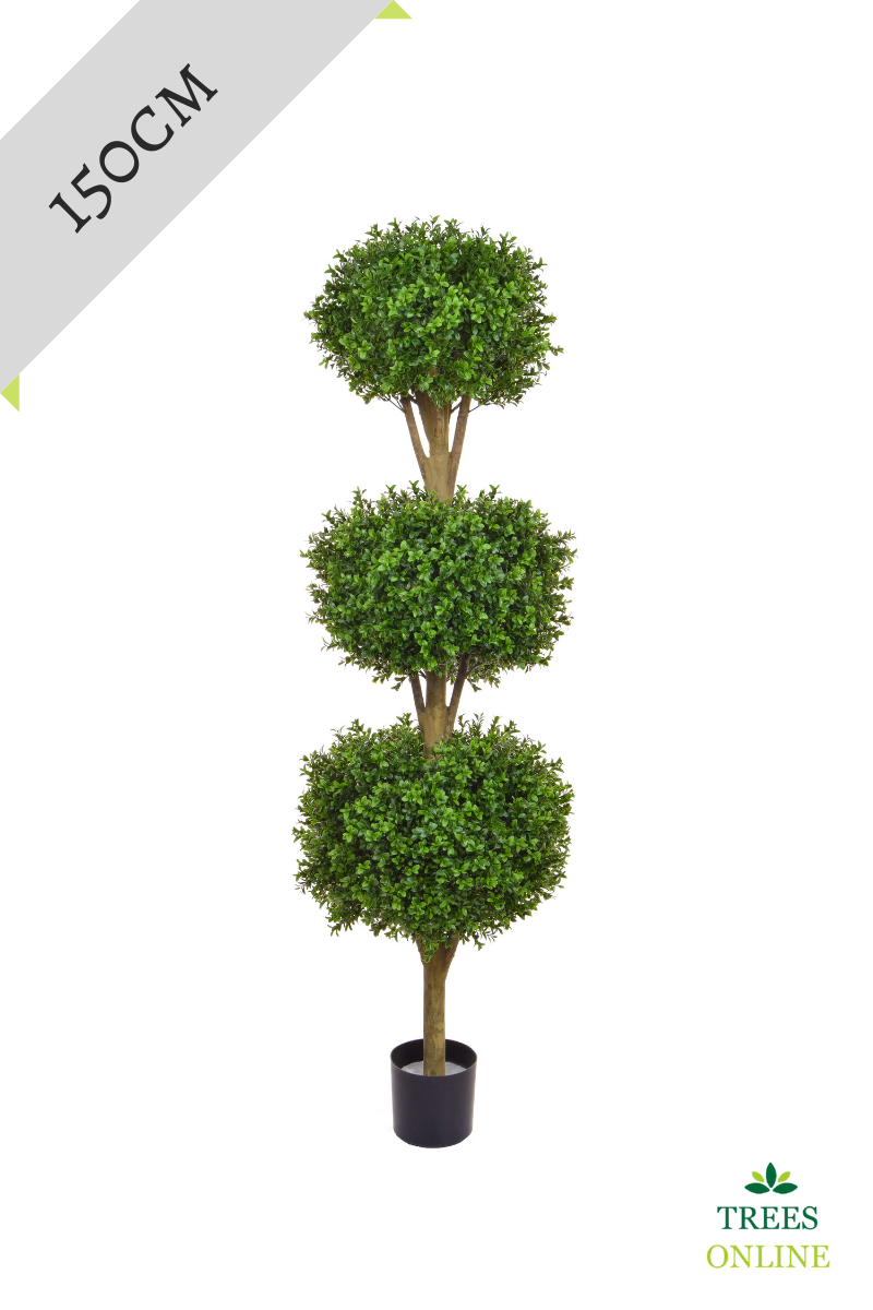 artificial buxus ball tree